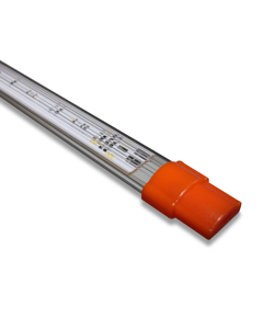 Light tube FlexLED amber 1800midi 48VDC IP69K WWcab length80